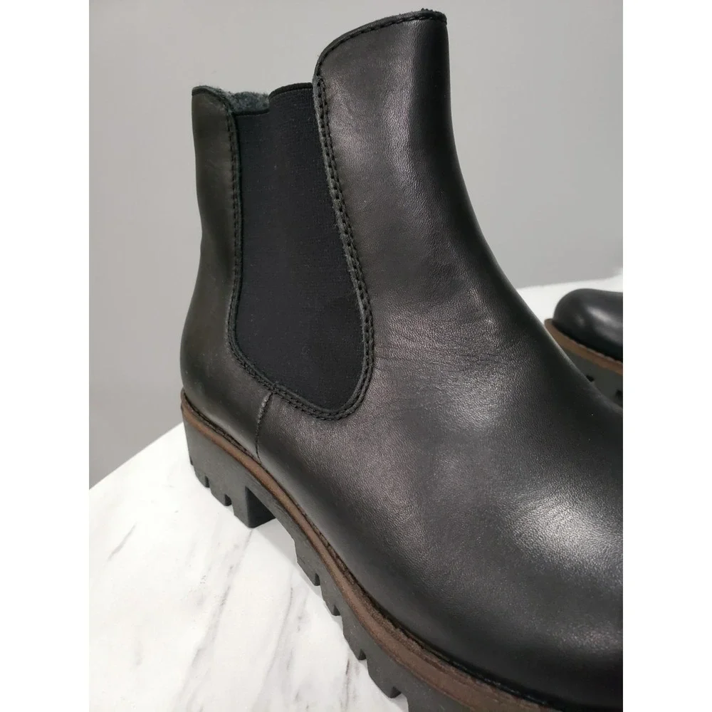 NEW RIEKER Women's 78578-25 PAYTON Side-Zip Chelsea Ankle Boots Size EU 41